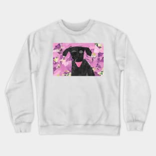 Winking Puppy Crewneck Sweatshirt